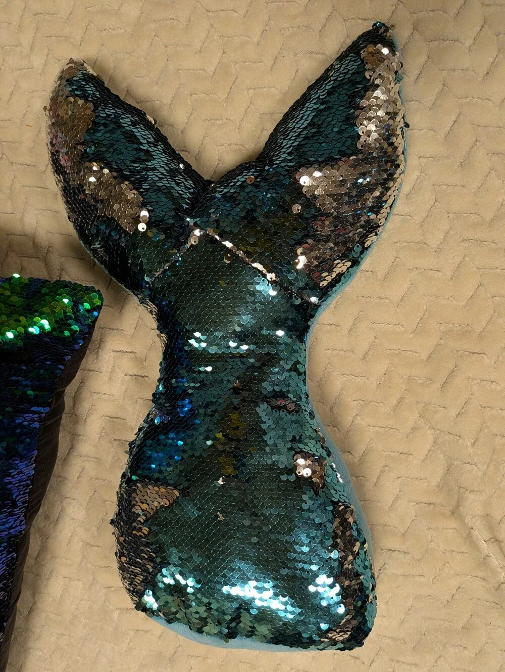 Mermaid Flip Sequins Throw Pillows